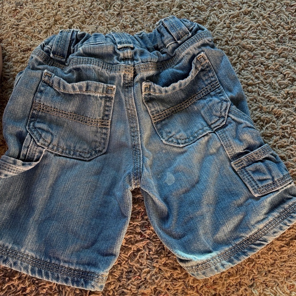 Classic Blue Denim Shorts for Kids​​ - Picture 3 of 5
